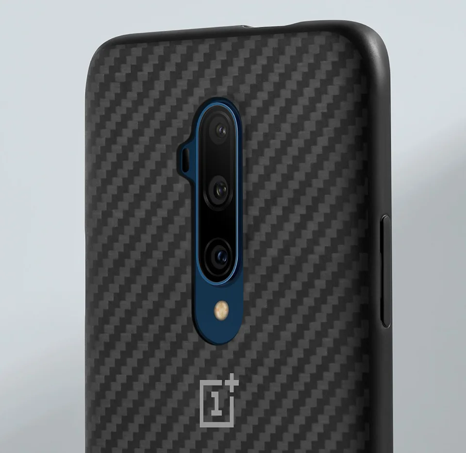 Чехол-бампер Karbon для OnePlus 7T Pro со встроенной текстурой, защита без ущерба для идеальной посадки