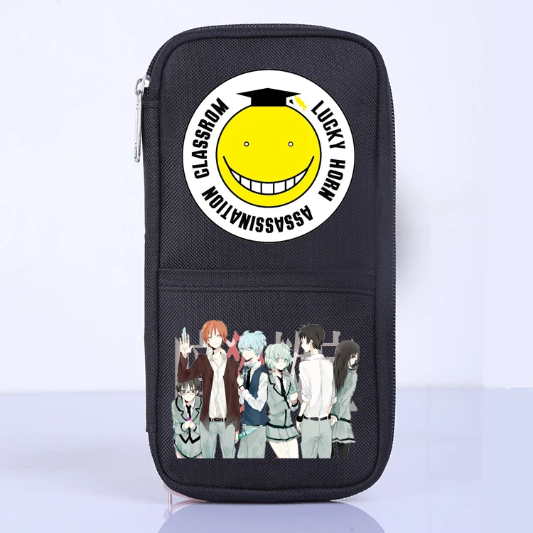 Assassination Classroom Student School Office Stationery Storage Cosplay Pen Pencil Case Bag Wallet Purse Unisex Gift | Багаж и сумки
