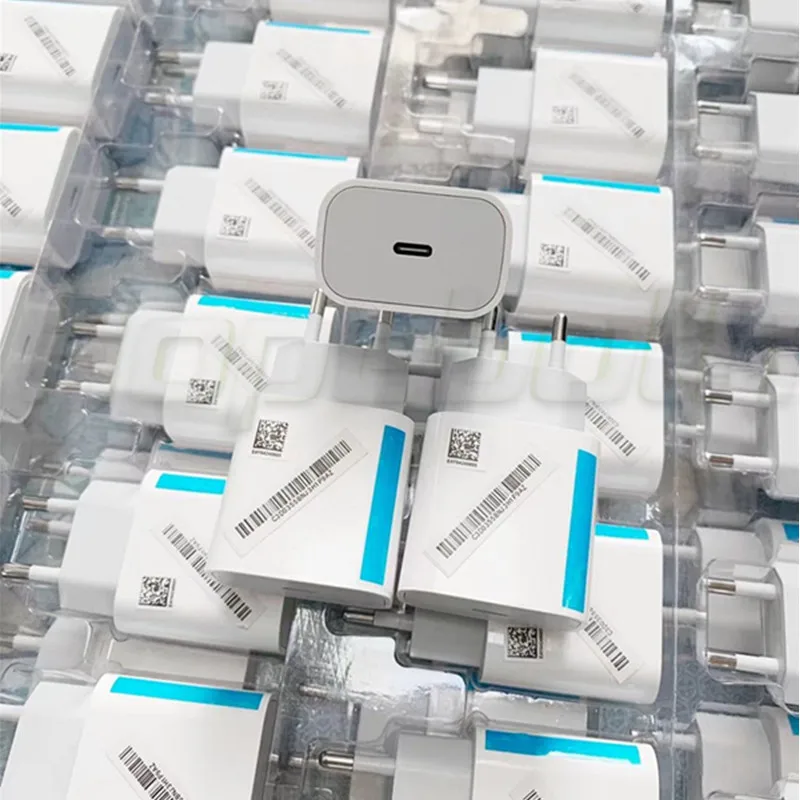 

Зарядное устройство с USB-портом Type-C и поддержкой быстрой зарядки, 20 Вт, 100 шт.