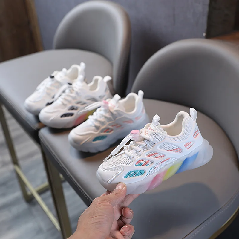 

CNFSNJ 2021 new Autumn Kids Shoes Fashion Casual Sneakers For Boys Girls Toddler Children Sports Running Shoes size 26-36