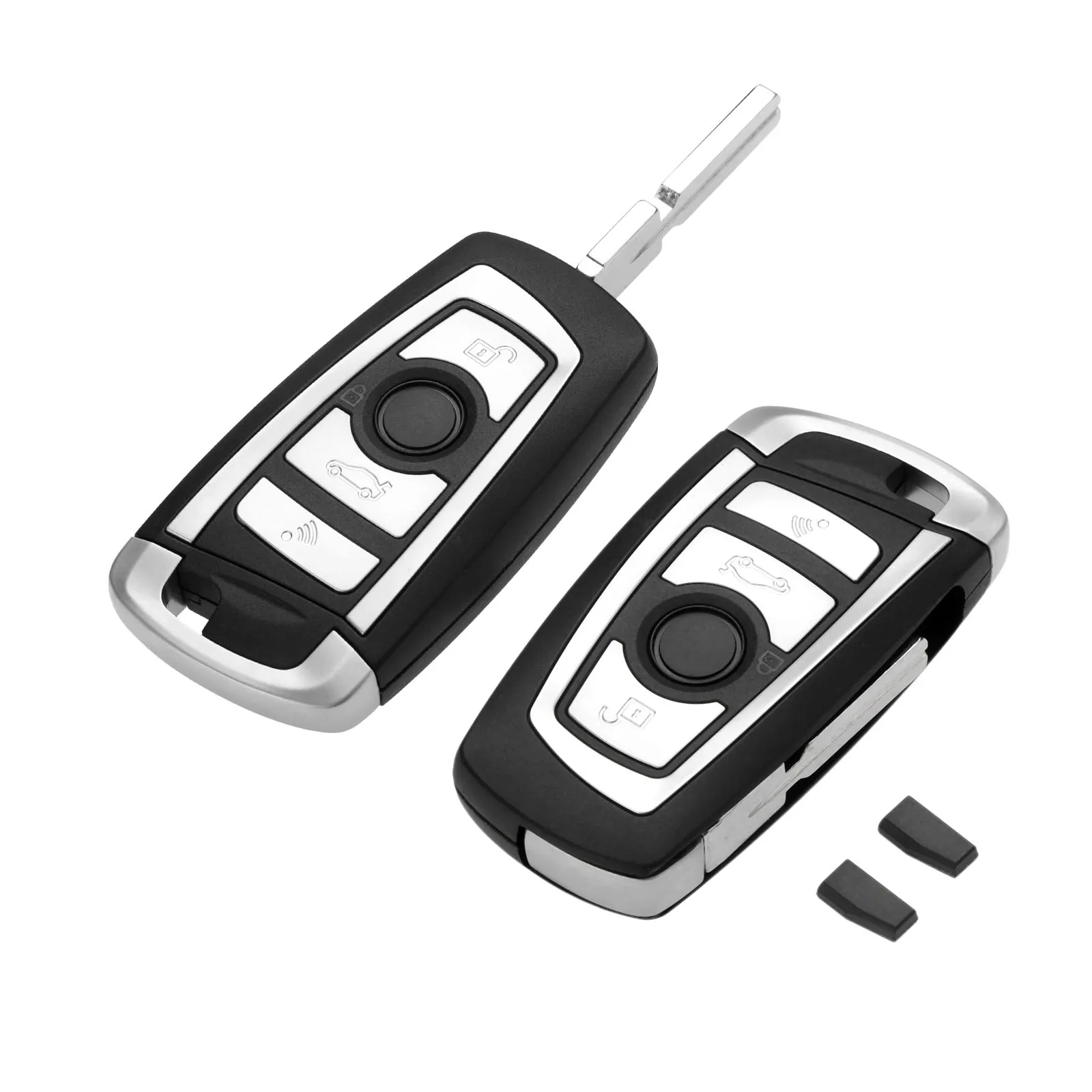 4 кнопки 433 МГц модифицированный флип-пульт дистанционного управления PCF7935AA ID44