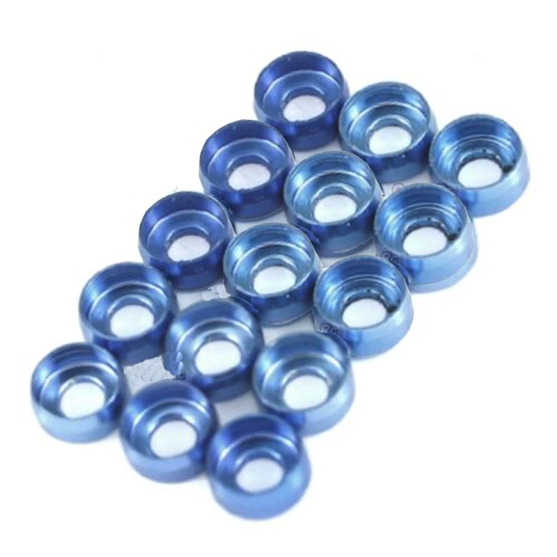 

15 Pcs Frame Hardware Washers Body Gaskets Blue For M2 Screws 450 - CHS1122A-BU