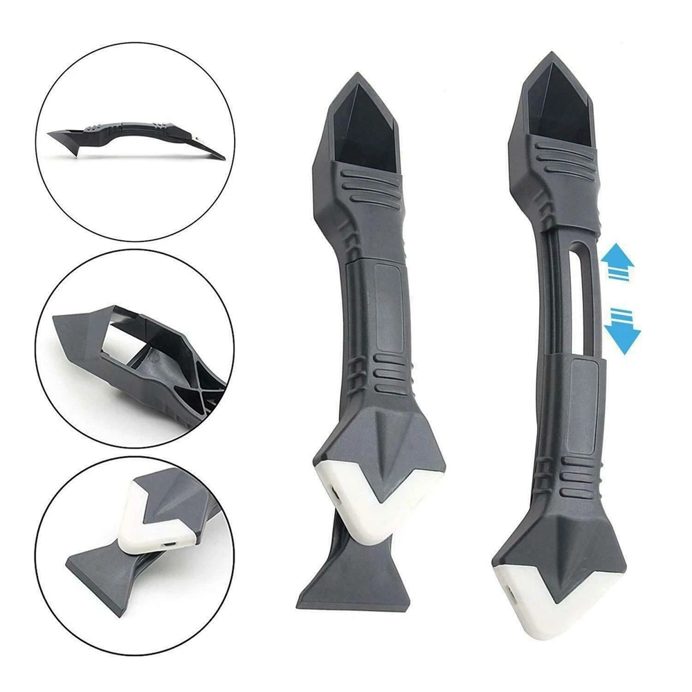 3 In1 Glass Glue Angle Scraper Caulking Tool Shovel binder Multifunctional Rubber Silicone Remover Seam | Инструменты
