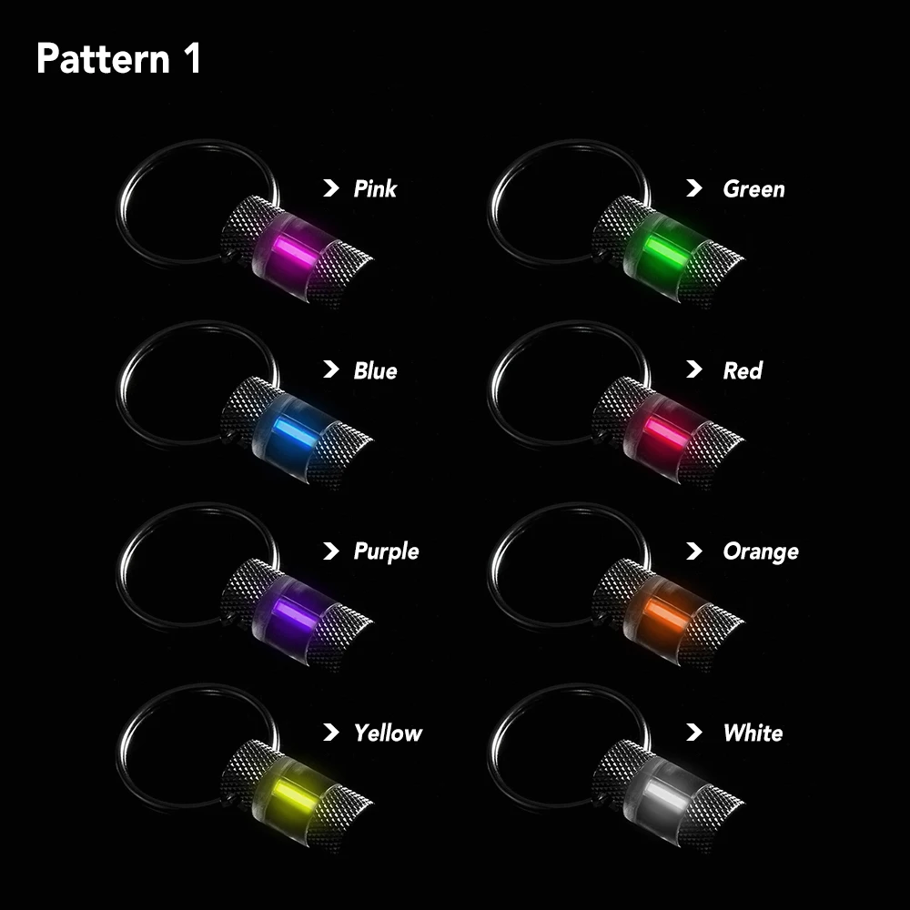 Самосветящийся Тритий газовый брелок автоматический светящийся светильник