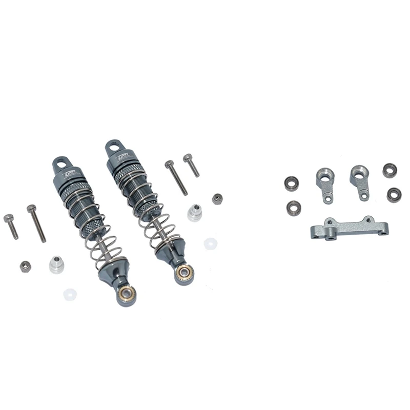 Metal Rear Shock Absorbers Damper with Metal Steering Group Assembly Set