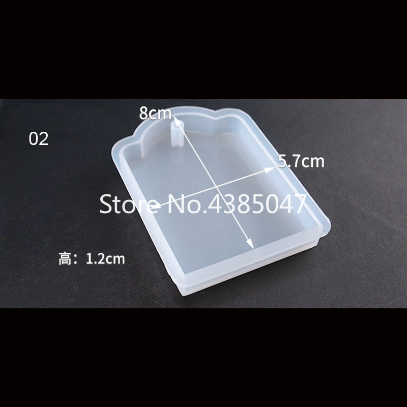 Волнистые шестиугольные формы в форме сердца волнистые Овальные Expoxy полимерные