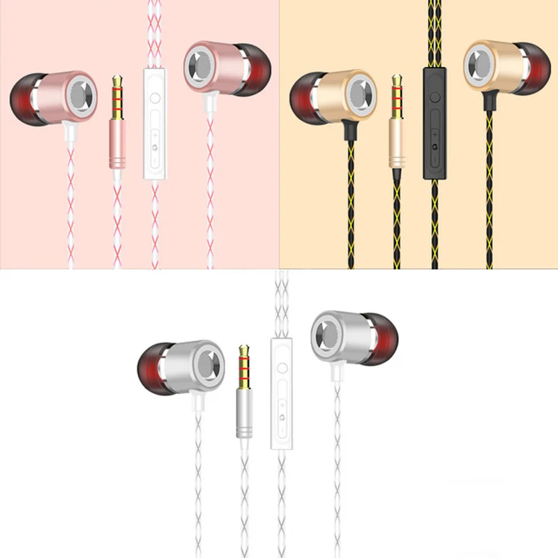 Проводные наушники-вкладыши FOOVDO HD наушники с шумоизоляцией глубокими басами