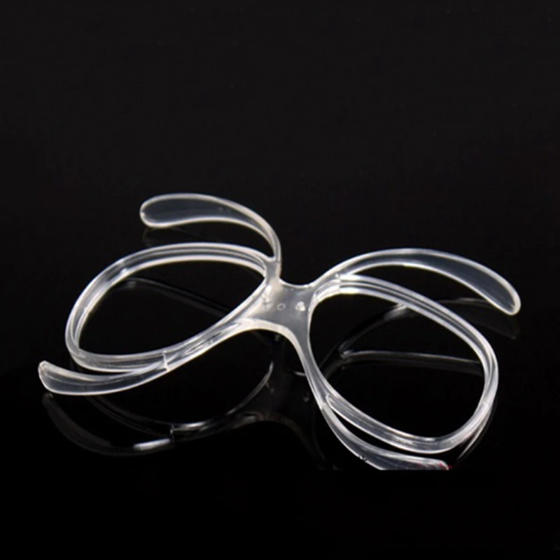 5 шт. прозрачные лыжные очки для близорукости катания на лыжах сноуборде адаптер