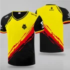 Новая летняя футболка с коротким рукавом, модель LOL Gaming T1 Team Uniform 2021 LPL IG RNG TES WE FPX MISS SKT Team форменная футболка