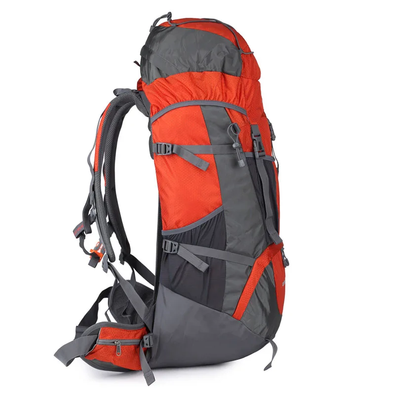 

New Outdoor Backpack Hiking Camping Backpack Large Capacity Mountaineering Bag for Men and Women with Rain Cover 80L