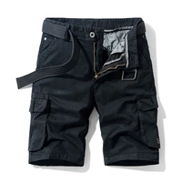 2021 summer cargo short men fashion casual shorts mens military cargo pocket pants cotton male tactical shorts no belt plus size