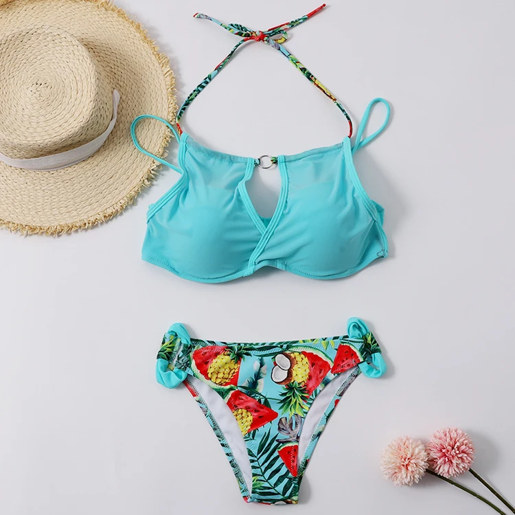 2020 сексуальный пуш ап бикини Для женщин купальник размера плюс купальники с