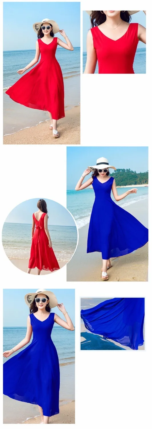 Женское шифоновое платье в богемном стиле повседневное элегантное облегающее