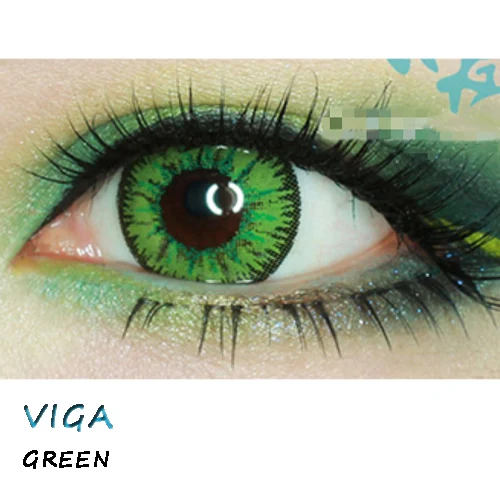 Маленький чехол для макияжа с красивыми глазами - Цвет: VIGA GREEN
