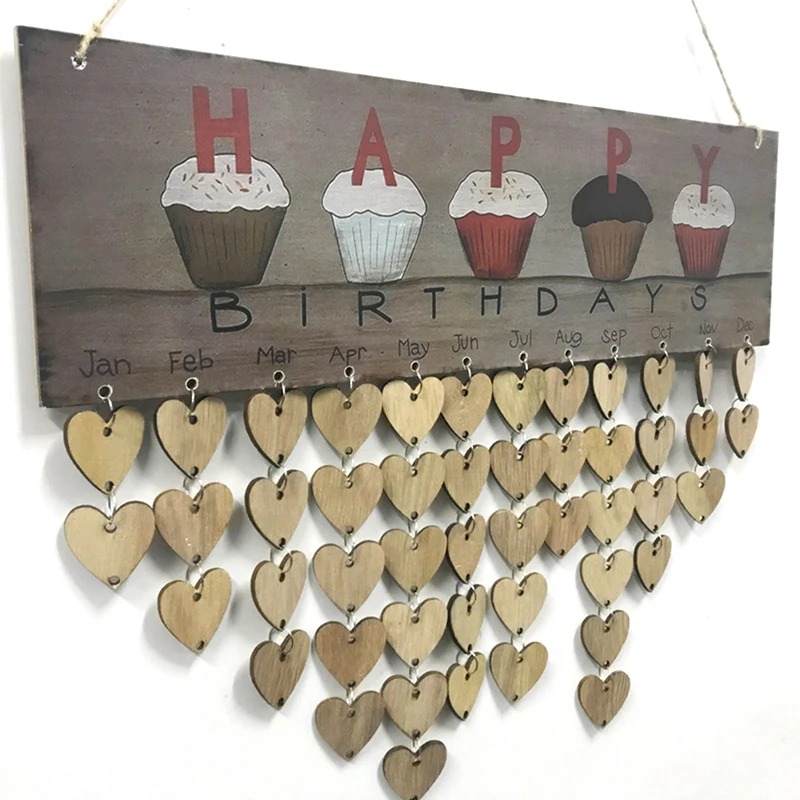 DIY деревянная детская табличка для дня рождения подвесная семейная и фотосессия 1