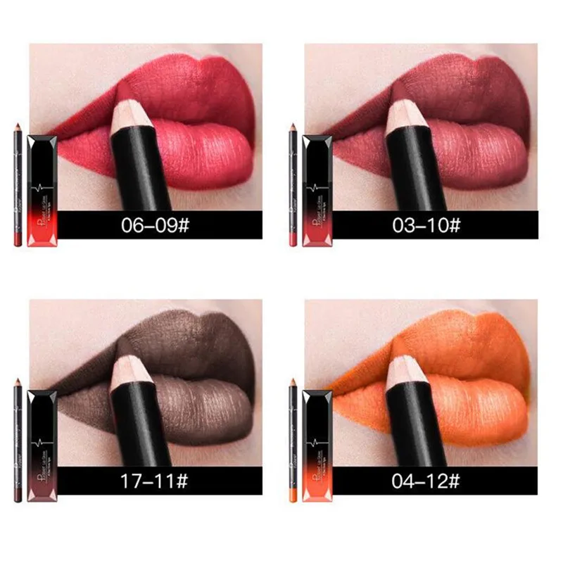 12 цветов/партия набор для губ|kit batom|matte lipstick liquidlipstick liquid |