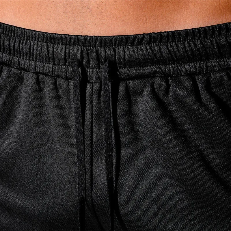 

Men's casual shorts Running Men Gym Training Sports Shorts Quick Dry Workout Gym Sport Jogging Double Deck Summer Shorts