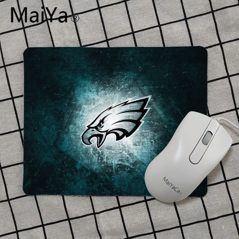 No Lock Edge25x29cm Maiya высокое качество Philadelphia Eagles уникальная настольная панель коврик для игровой мыши Гладкий блокнот для письма настольные компьютеры мат игровой коврик для мыши - Цвет: No Lock Edge25x29cm