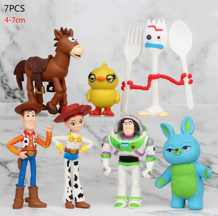 История игрушек 4 Buzz Lightyear Вуди и Джесси форки собака Спиралька Lotso Bullseye Лошадь