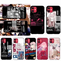 Zero Two Darling The FranXX Phone Case For iphone Pro Max Mini Max Plus 2020 Cover