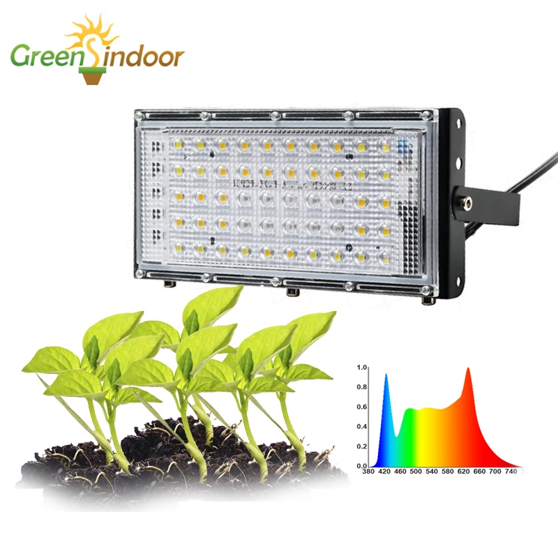 

Фитолампа полного спектра для выращивания комнатных растений, теплиц, гидропоники