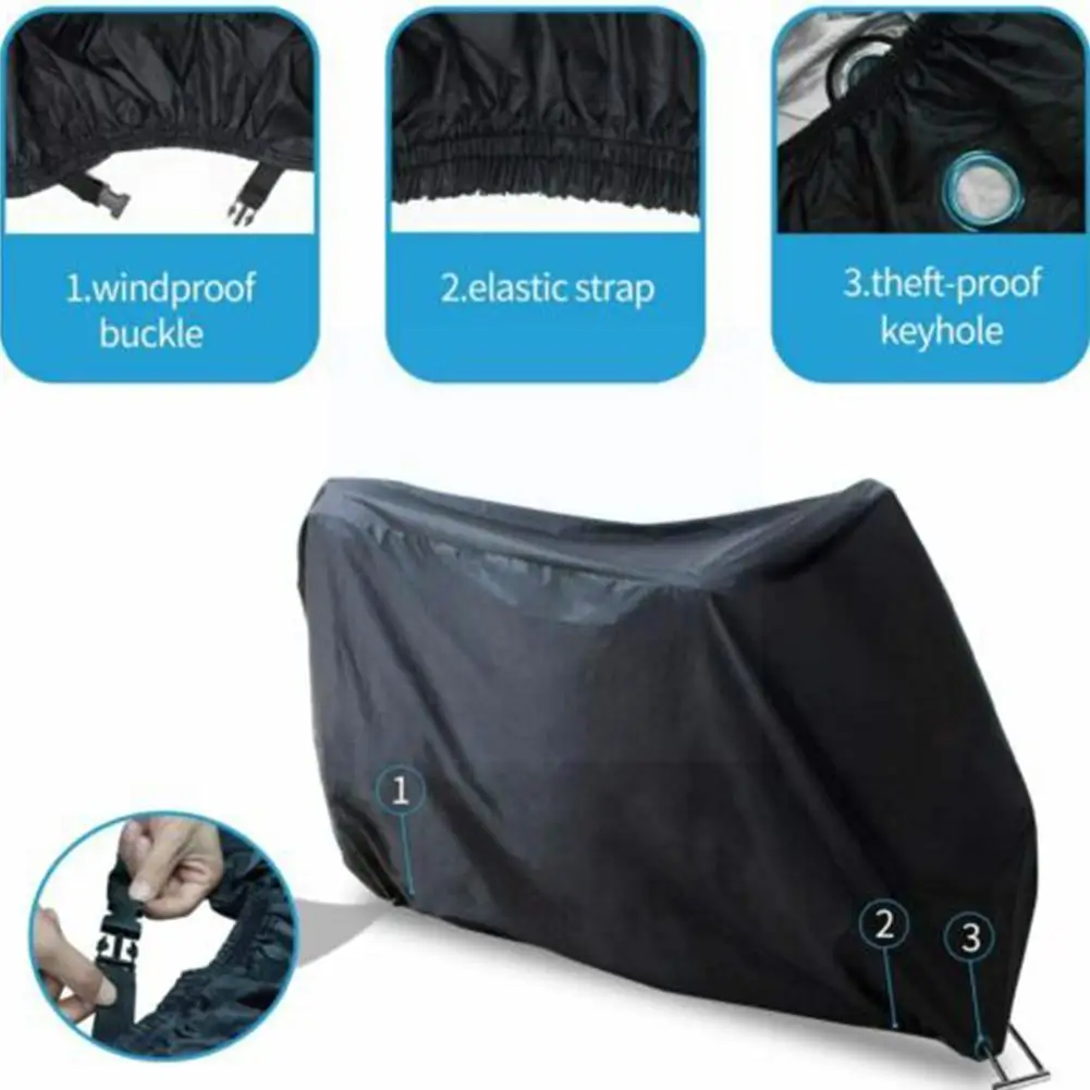 

Высококачественный чехол для мотоцикла, универсальный Пыленепроницаемый Чехол для электрического автомобиля и защитный чехол, W8u0