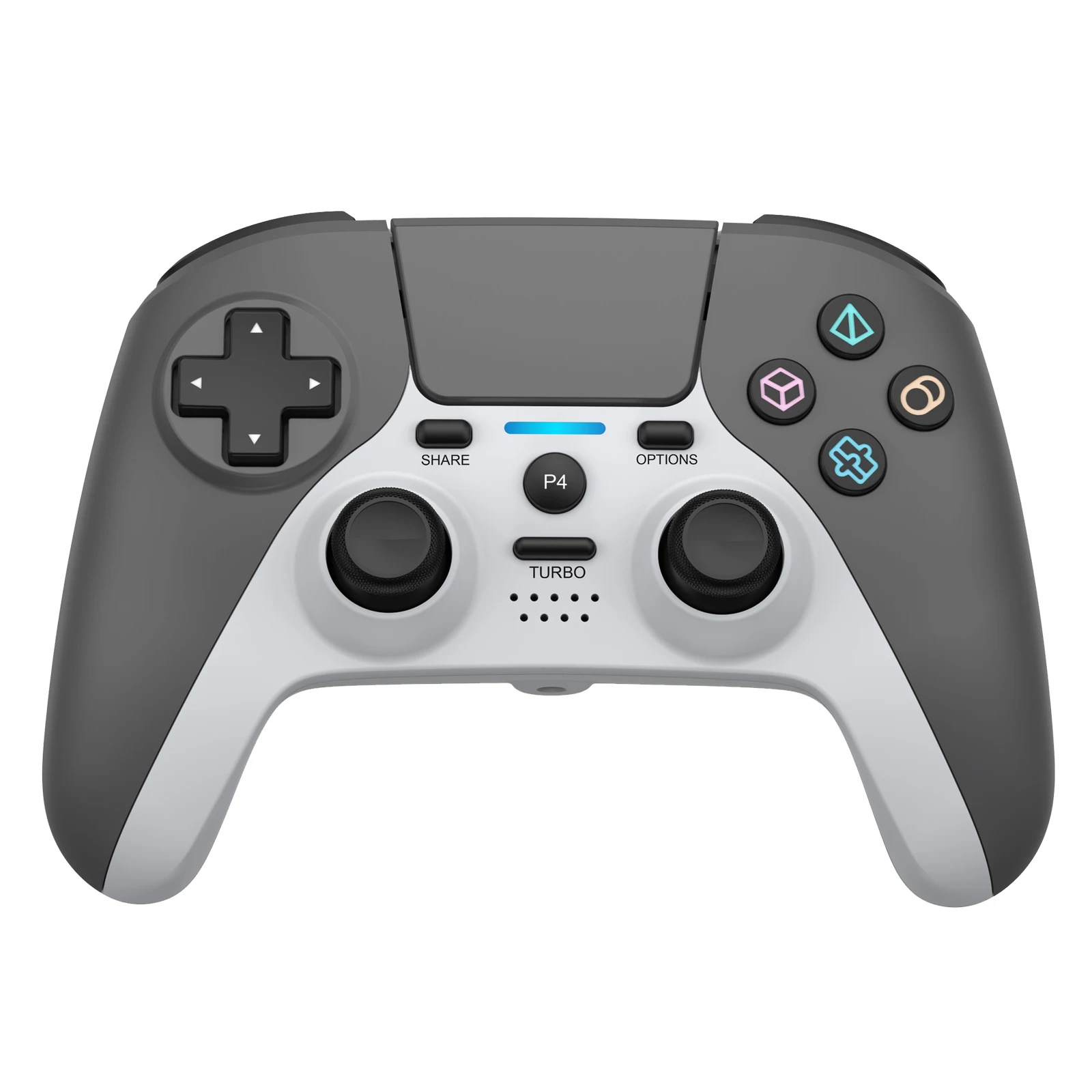 

Беспроводной игровой Bluetooth-Контроллер 12 цветов для консоли PS4, вибрирующий 6-осевой сенсорный экран для PS5, Стильный ПК геймпад, джойстики