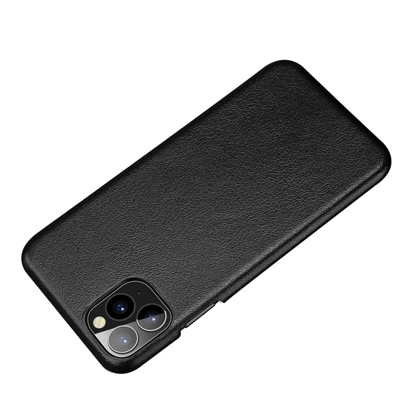Официальный Оригинальный чехол для телефона из натуральной кожи iPhone 11