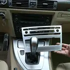 Декоративная рамка для регулировки громкости ABS, хром кондиционер воздуха с центральным управлением, для BMW 3 серии E90 2005-2012, аксессуары