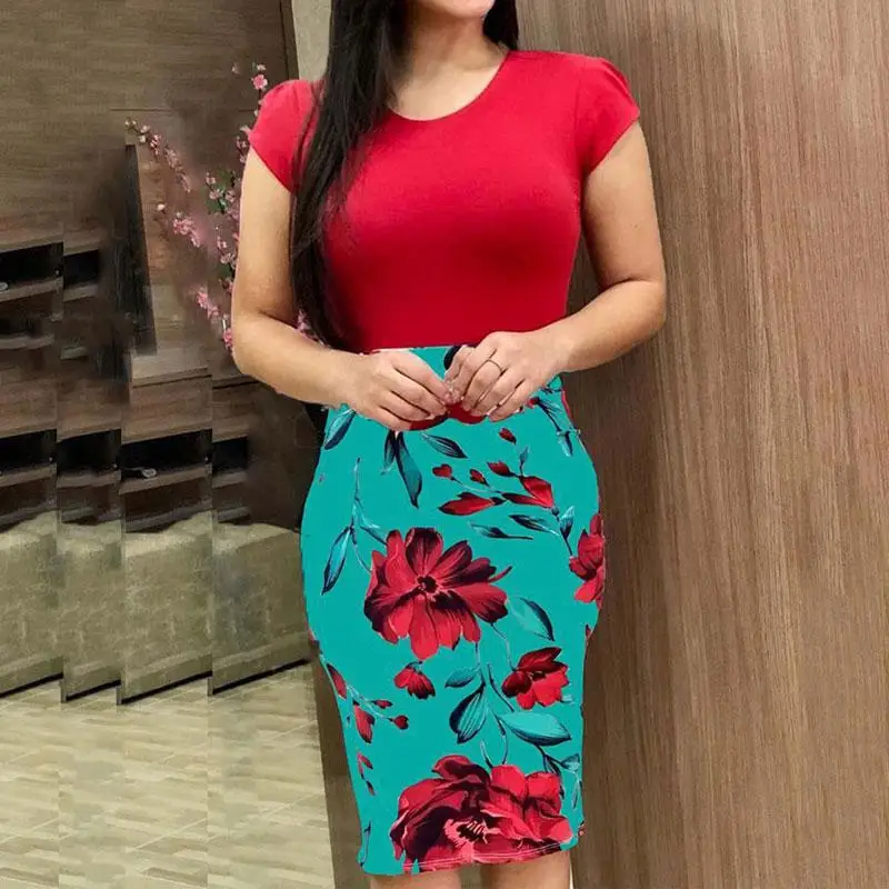 Женское вечернее платье-карандаш до колена элегантное платье большого размера с