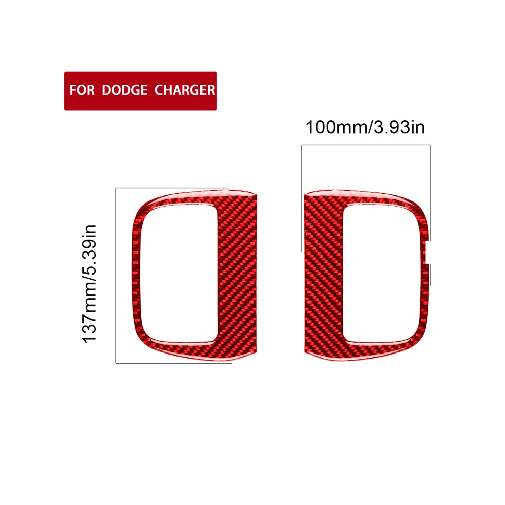 

Car Interior Cover Sticker For Horse 2015 Decorate Outlet Decoration (Left Drive) Two-piece Suit Carbon Fiber