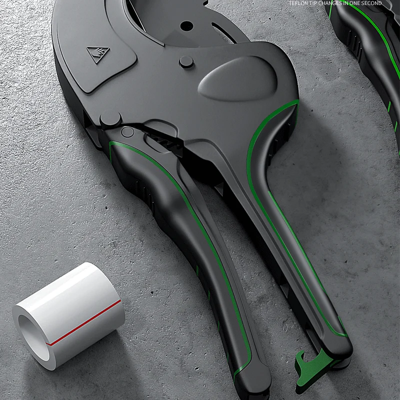 Резак для труб с храповым механизмом и ПВХ полиуретана полипропилена