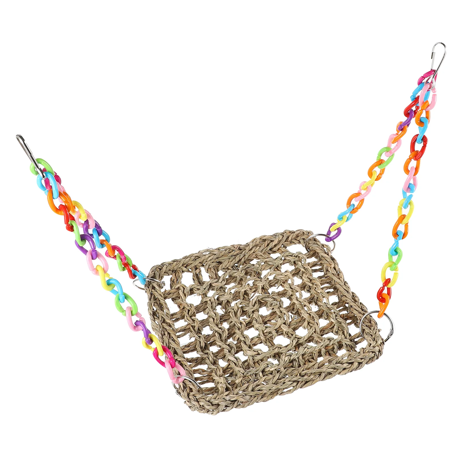 

Гамак-гамак для птиц, домашний декоративный гамак из соломы для попугаев, аксессуар для птиц