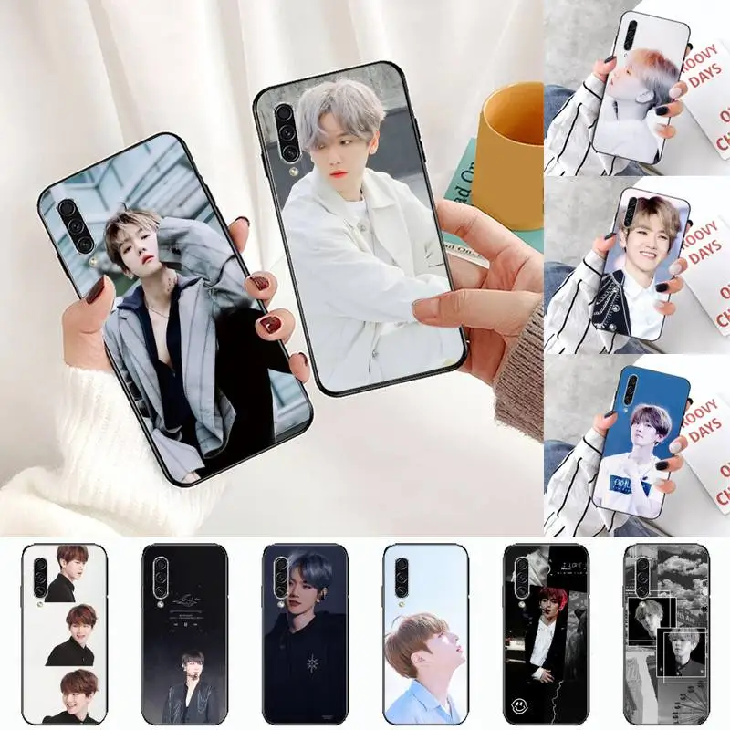 

baekhyun kpop boy Phone Case For Samsung A S M Note 9 10 20 fe 21 71 30 ultra plus 5g 11 31 51 s