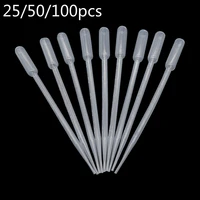 235ml multi function disposable dropper transparent pipettes transfer graduated pipettes lab supplies