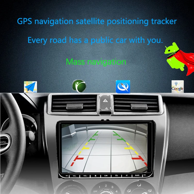 Wifi MirrorLink 2 Din 9 &quotАвтомобильная магнитола для Android Iphone Мультимедиа gps навигация Bora