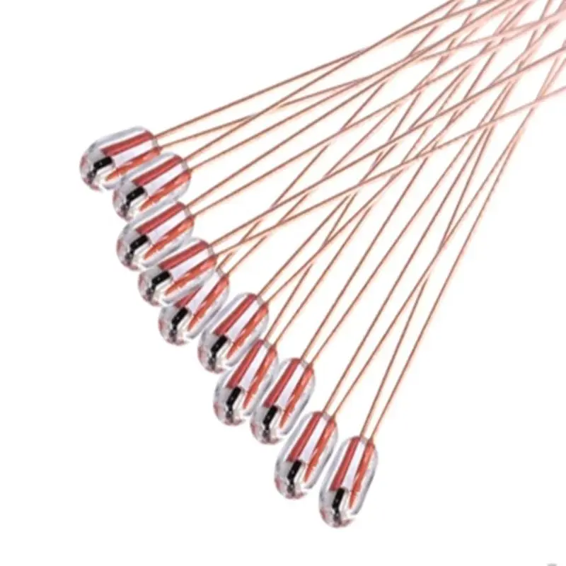 

10pcs/lot 3D Printer NTC Thermistor 100 K Accuracy 1% B Value 3950 1.8MM Temperature Sensor 3D Printer Parts