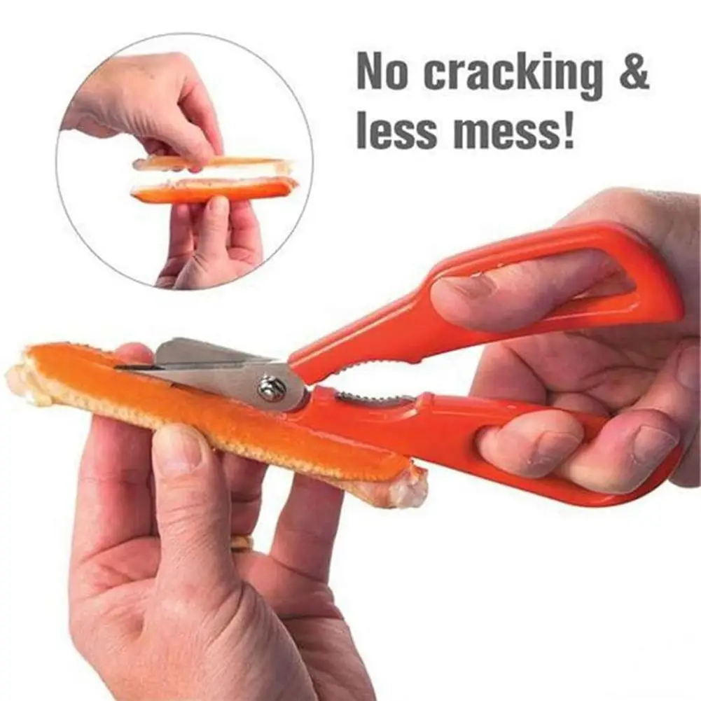 Ножницы для морепродуктов из нержавеющей стали компактные прочные кухонные