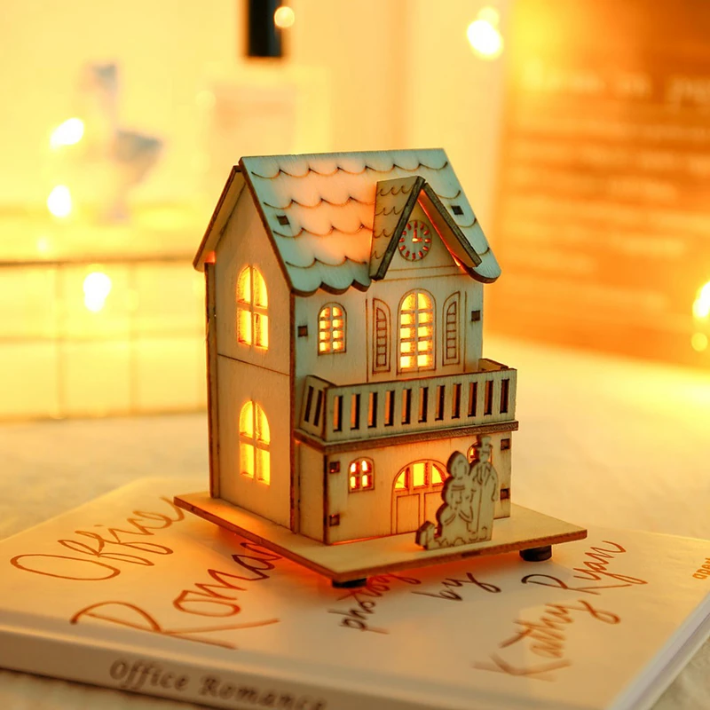 Комплекты для гаража 2019 модные маленькие деревянные светодиодные двухэтажные