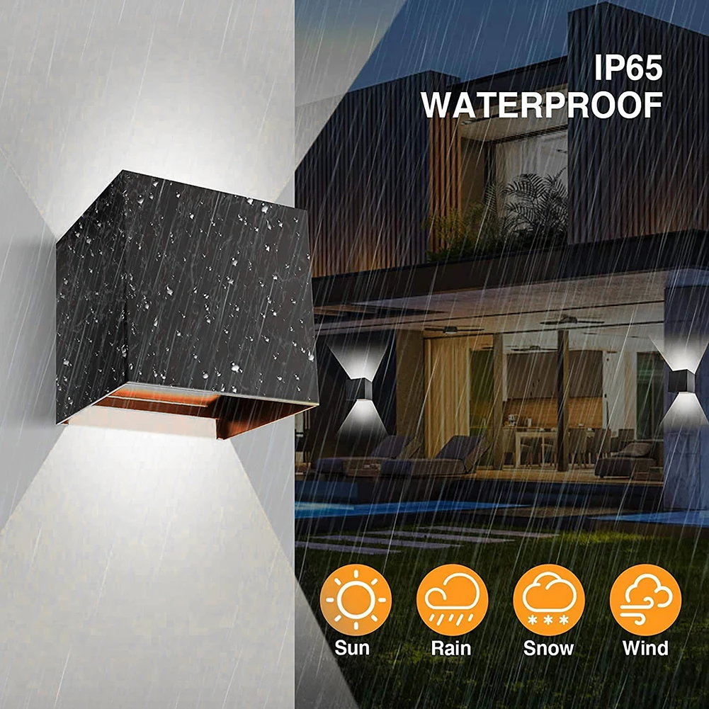 

7W LED Wall Lamps Outdoor Waterproof Corridor Light Room Bedside Induction Lamp Indoor Lighting Accessories Supplies