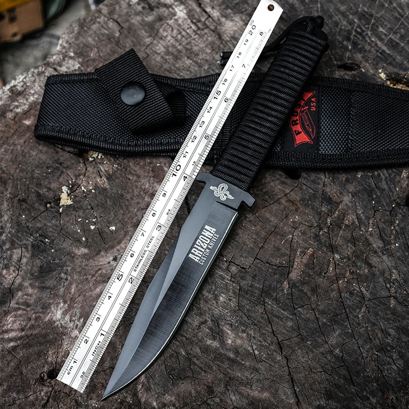 

Voltron Outdoor knife, saber sharp and self-defense survival knife