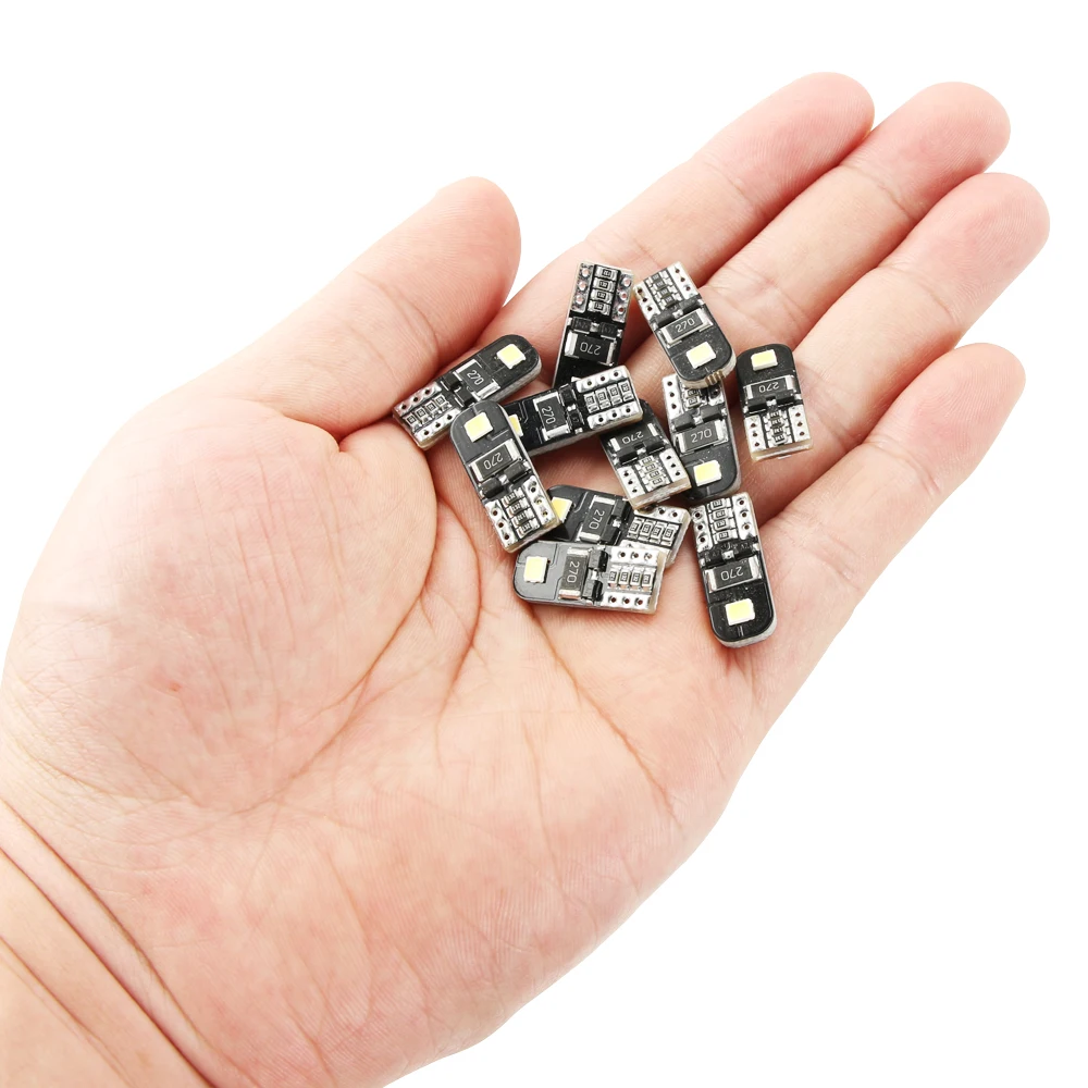 10 шт. W5W светодиодный T10 Canbus лампа для салона автомобиля BMW E46 E53 E90 E82 E60 X3 E83 E91 Touring X5