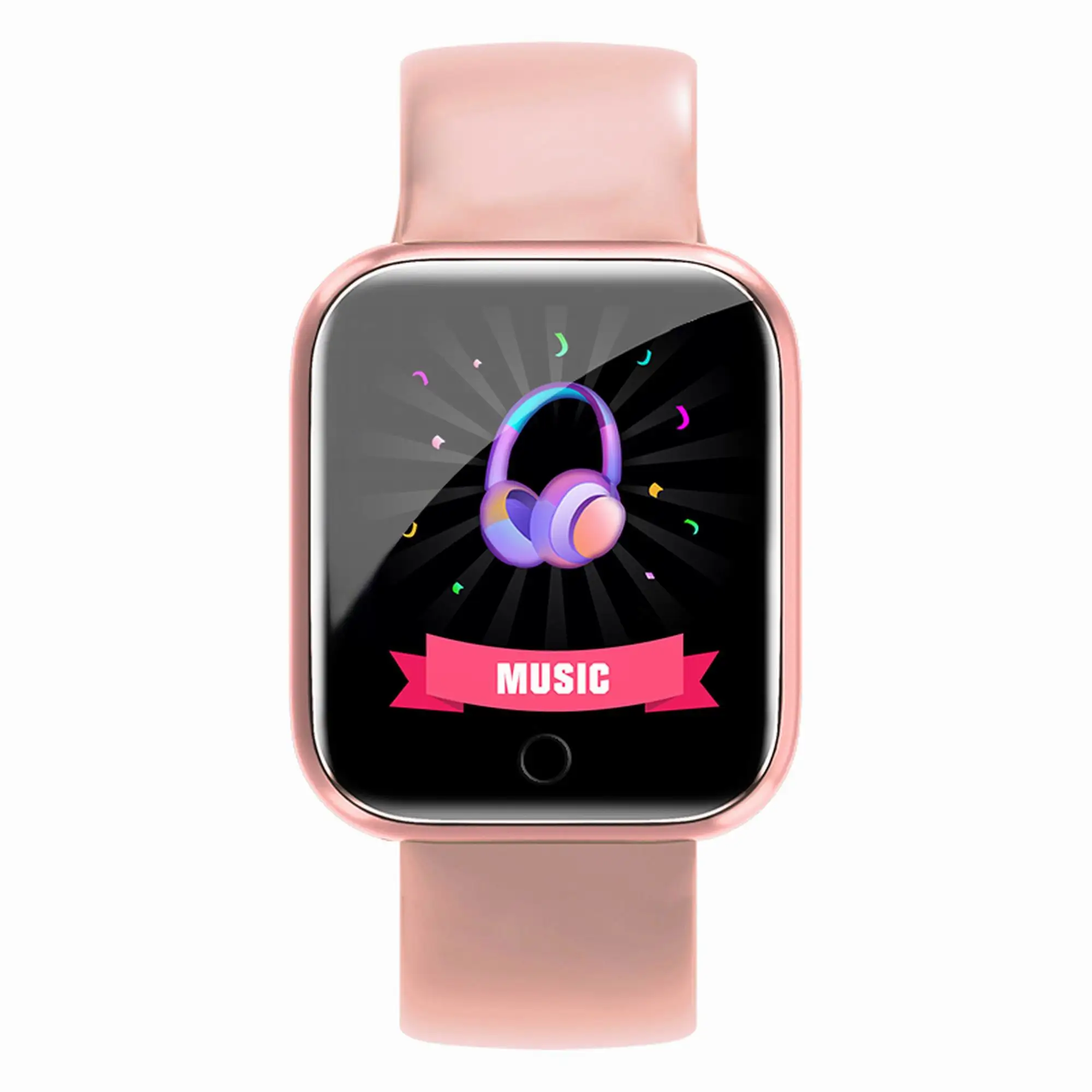 

In Stock Dropshipping Smart Watch Women Digital Smartwatch Waterproof Bluetooth Fitness Wristwatch Heart Rate Smart Bracelet