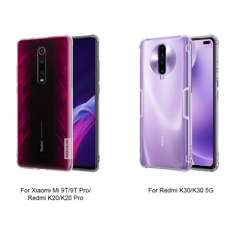 Чехол для Poco X2 Redmi K30 чехол xiaomi redmi k30 pro Nillkin Nature мягкий силиконовый из ТПУ Для Xiaomi Mi