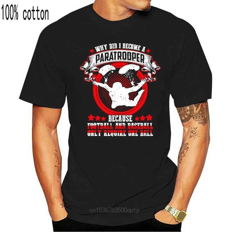 

New 2021 2021 Summer High Quality Tee Shirt Funny 82nd 101st Airborne Paratrooper Military T Shirt Cool T-shirt