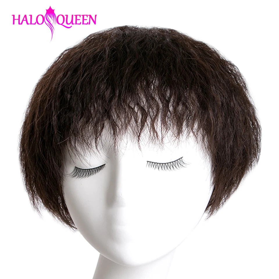 Прямые бразильские волосы Remy 6 дюймов парик короткий человеческие парики для