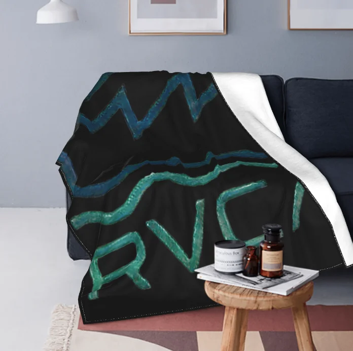 

RVCA Home print spring and autumn blanket