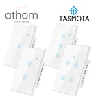Переключатель ATHOM US Pre Flashed Tasmota ESP8266, wi-fi переключатель с сенсорной кнопкой 1234 gang 100-240V