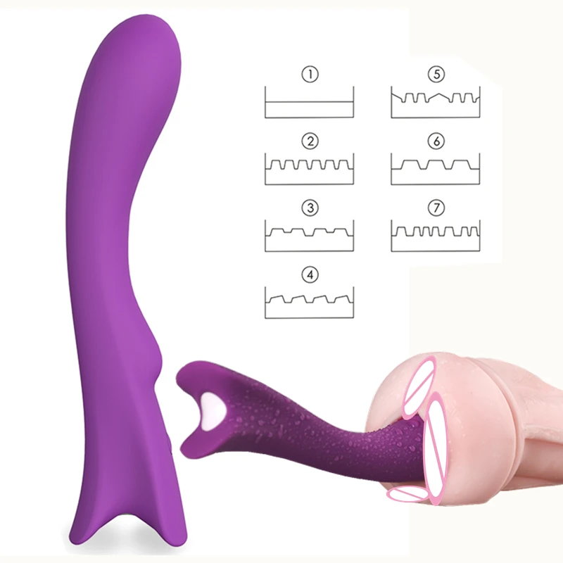 9 режимы Дилдо Вибратор для женщин Мягкий волшебная палочка Женский вагинальный