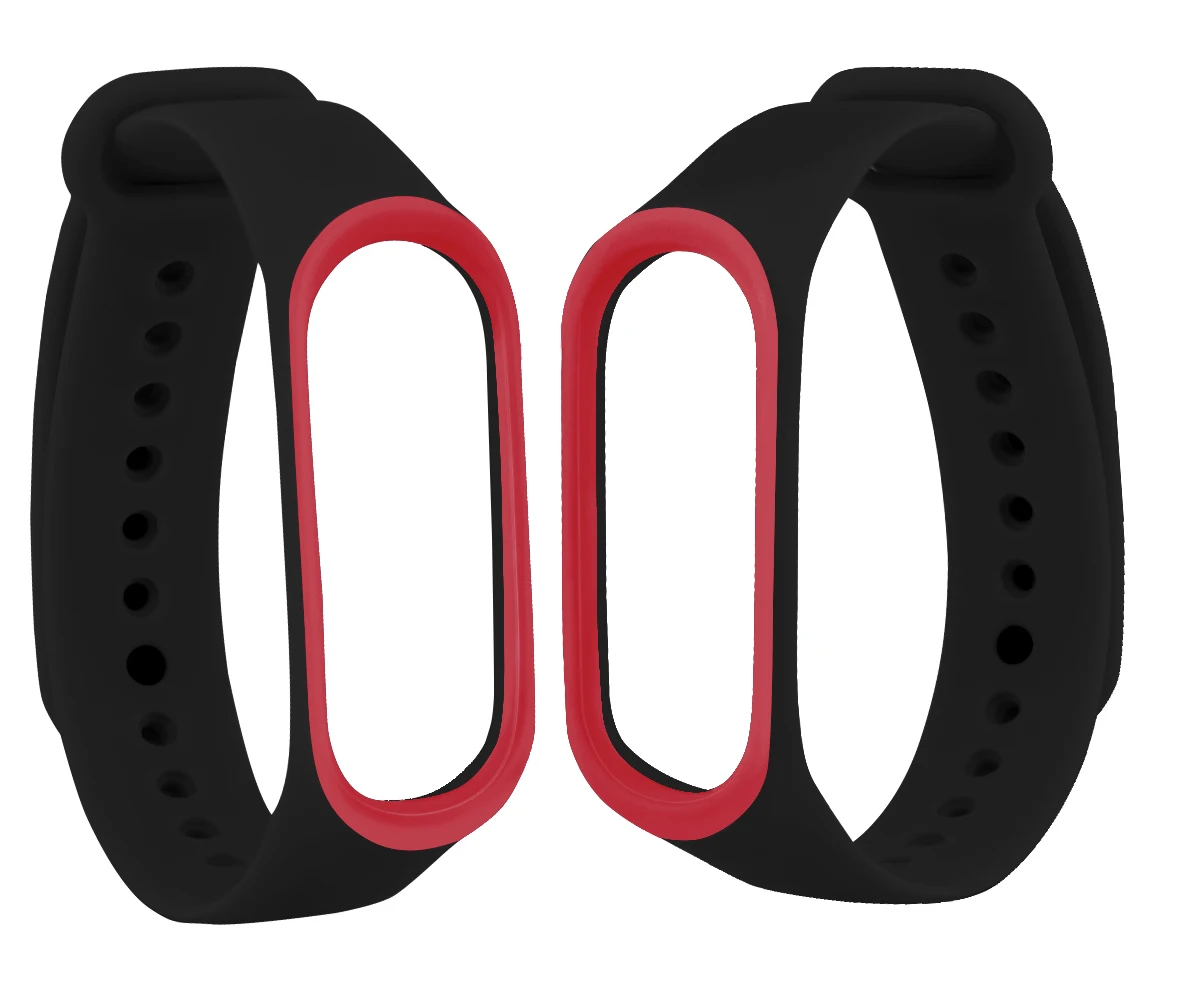 Браслет для Xiaomi Mi Band 3/4 спортивный ремешок часы силиконовый xiaomi mi band браслет Miband 4/3